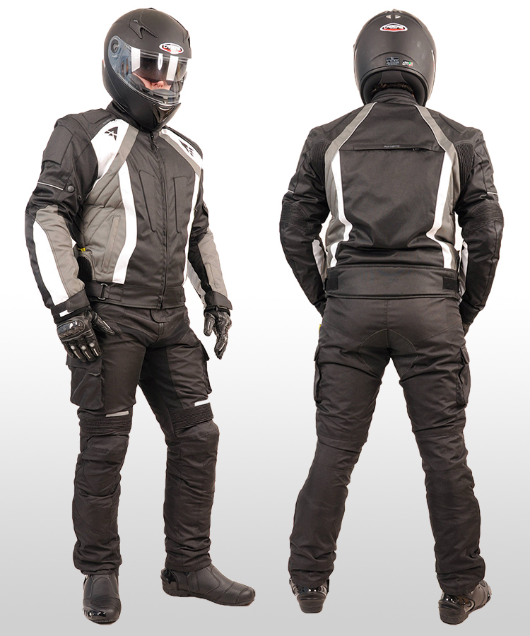 KURTKA+SPODNIE KOMBINEZON MOTOCYKLOWY KOM021 M