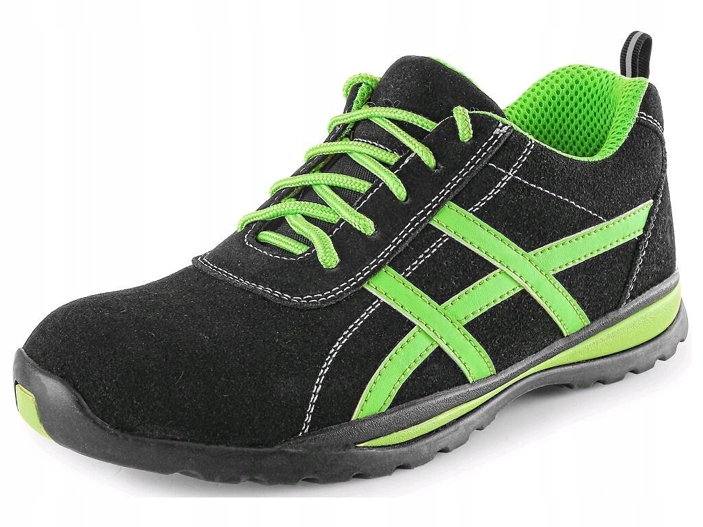 Polobotka Cxs Land Ischia S1P Černo-zelená vel. 37