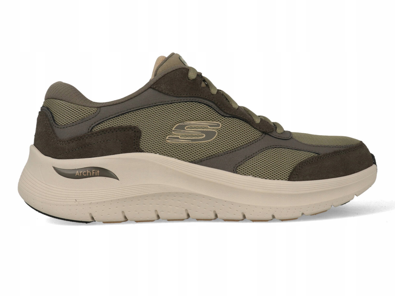 Boty Skechers Arch Fit 232702-OLV tlumící stabilitu komfort 42,5
