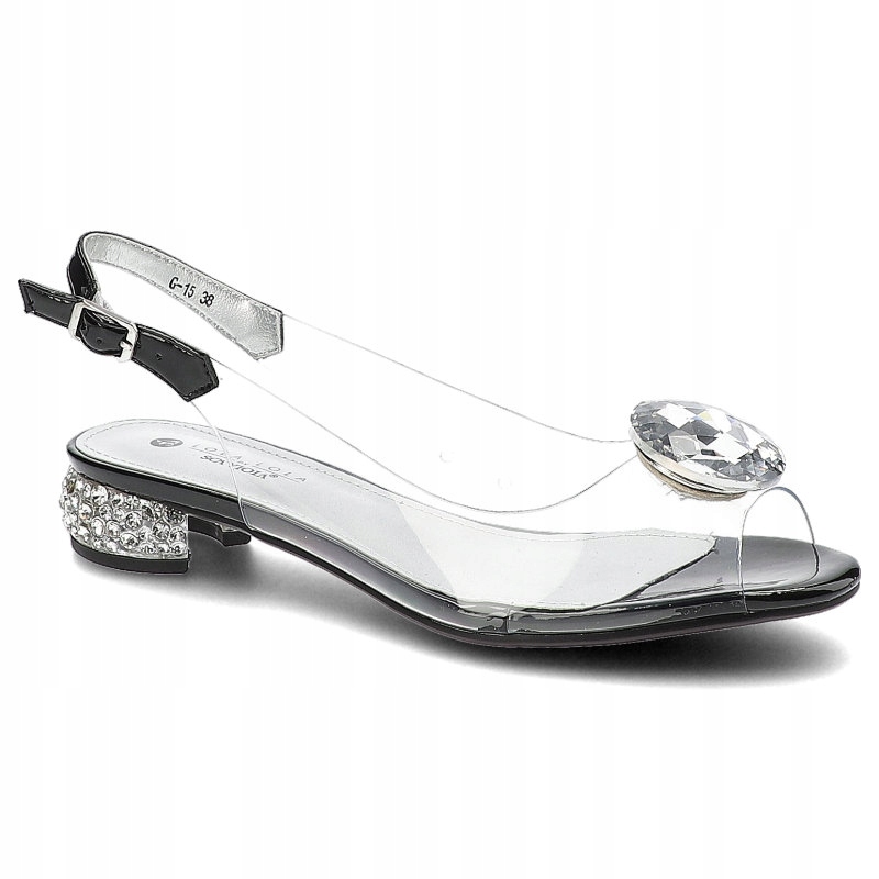 

Czarne Sandały Sca'Viola Damskie Eleganckie Buty