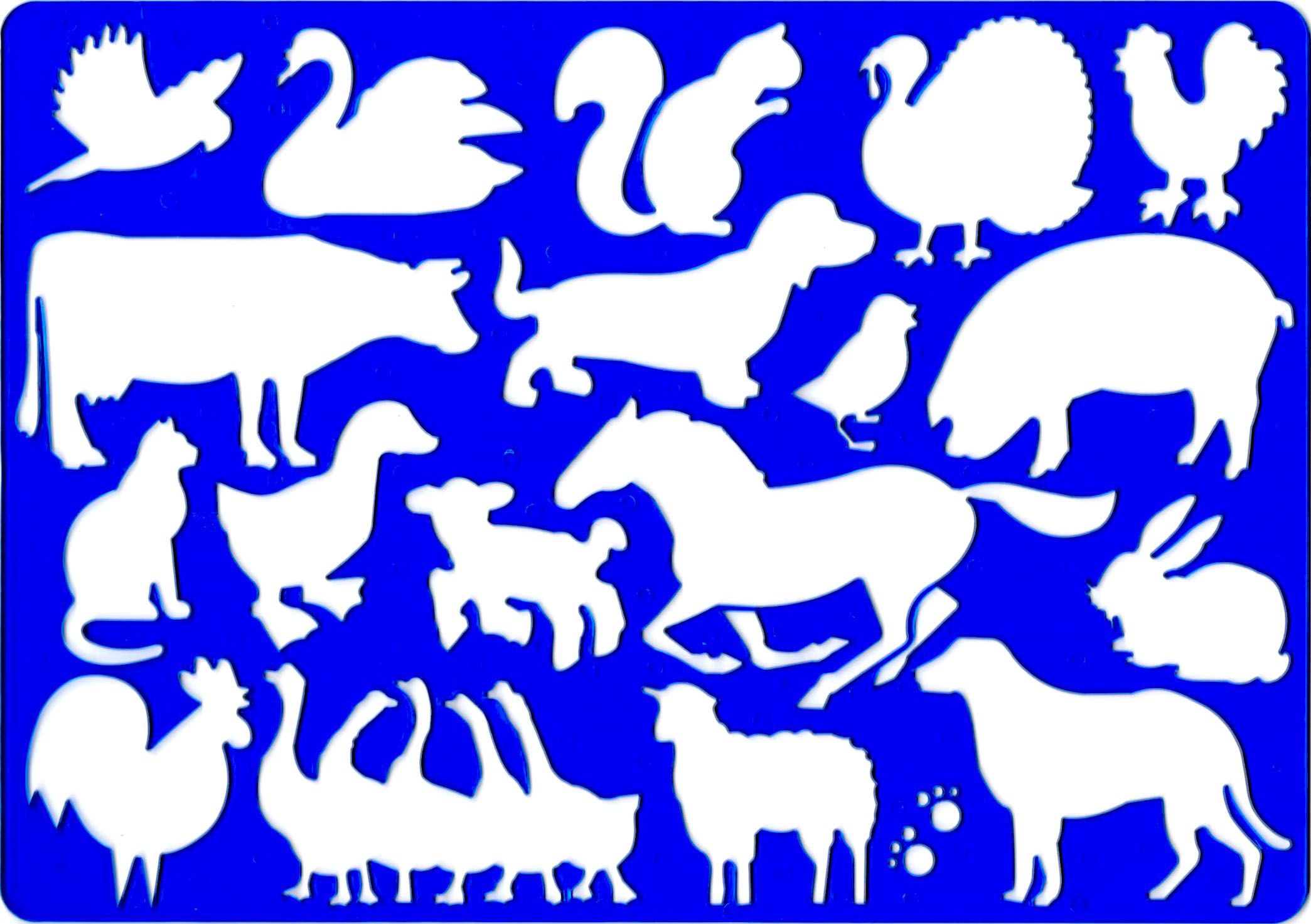 Szablon do rysowania - Koh-I-Noor - Farma