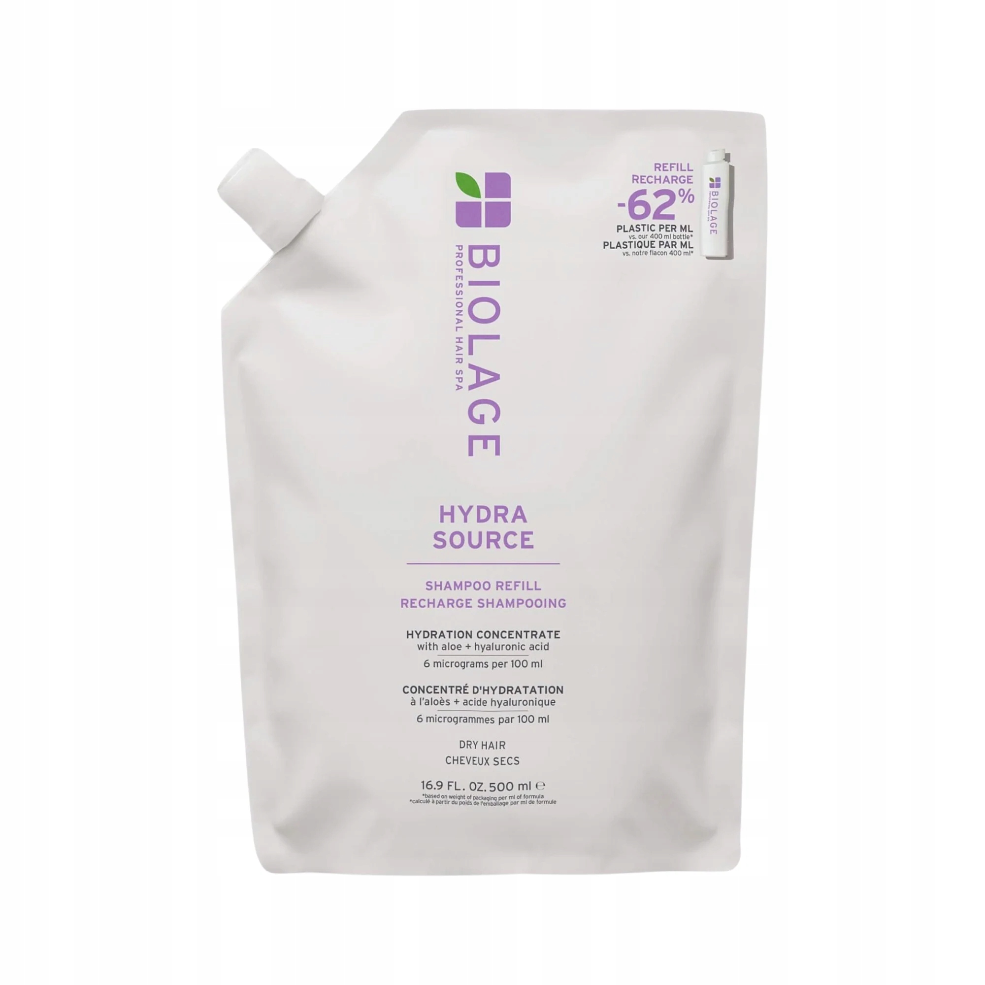 Biolage Hydra Source šampon refill 500 ml