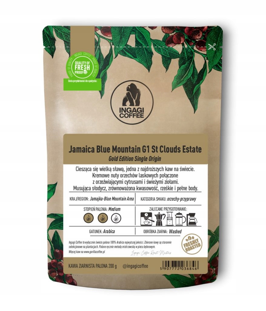 Levně Speciální Káva Jamaica Blue Mountain 200 g
