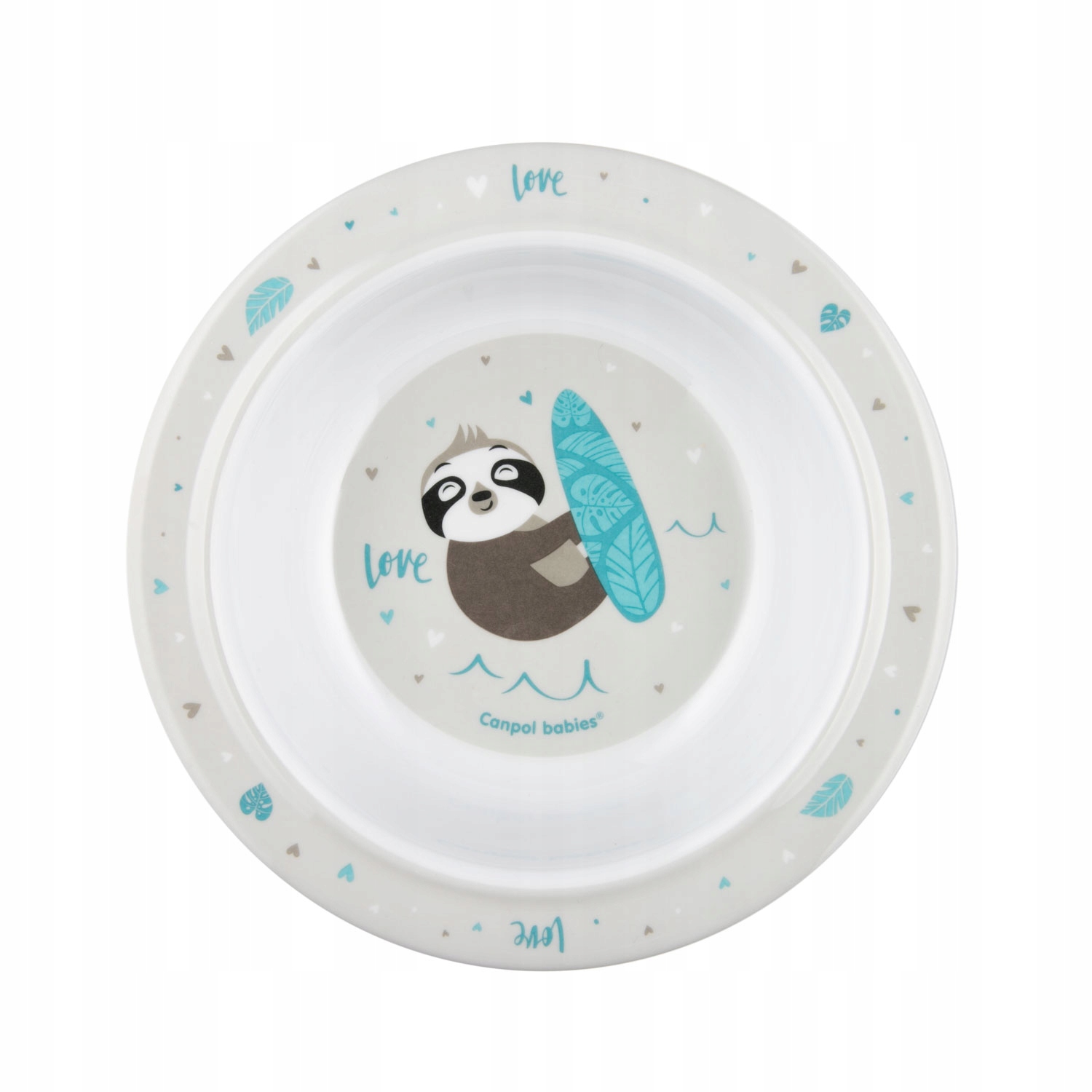 CANPOL MISECZKA MELAMINOWA Z PRZYSSAWKĄ 270ML Kod producenta 4/519_grey