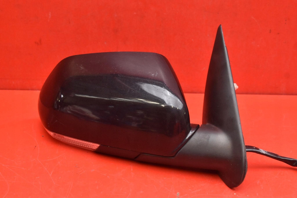 mirror right black, 012379 EU SKODA OCTAVIA 2 II 04-08 8 PIN