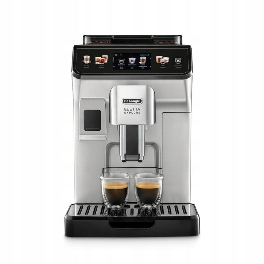 Automatický kávovar De'Longhi Ecam 450.65.S, strieborný