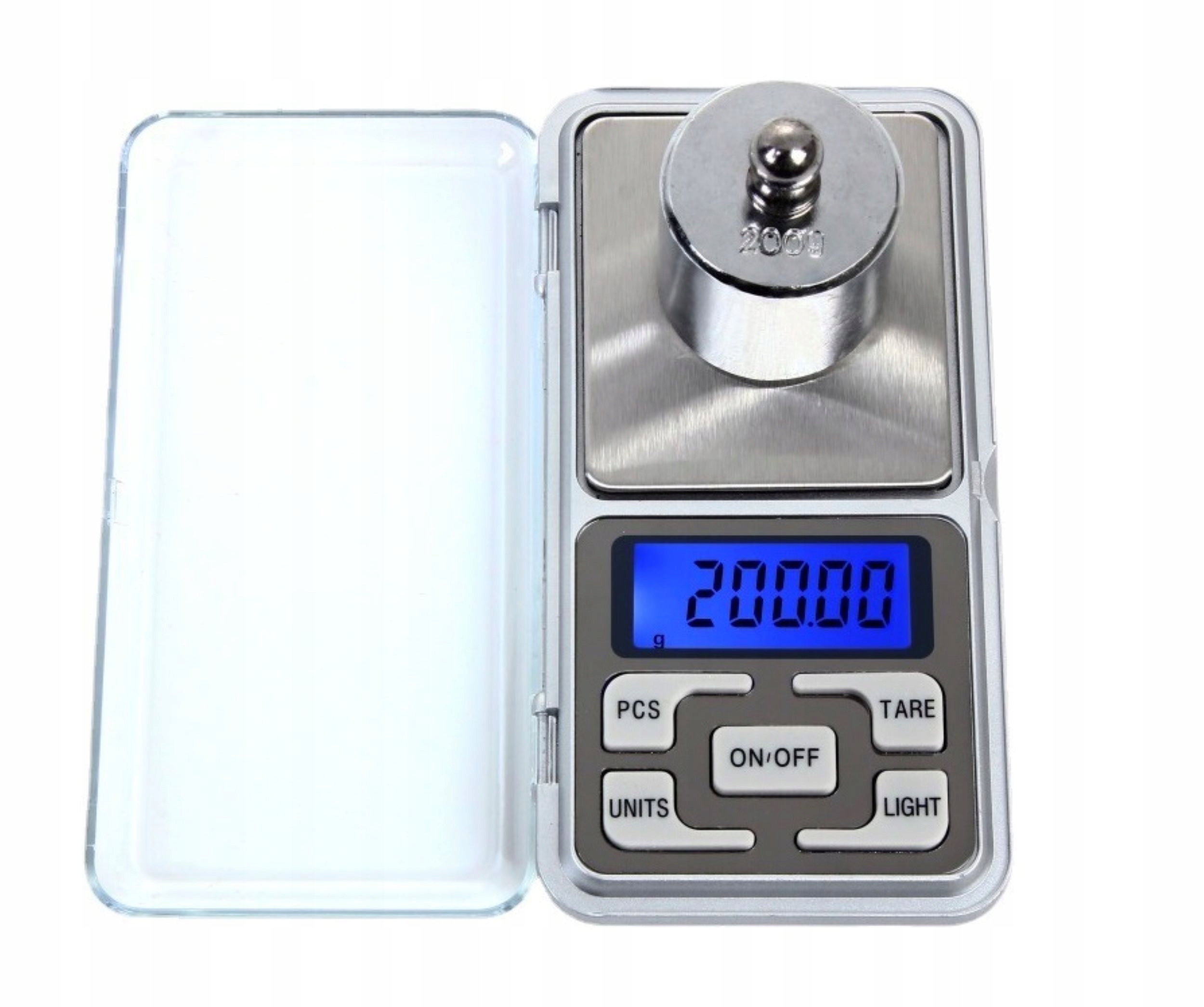 

Waga Jubilerska Elektroniczna 200G/0,01G +baterie