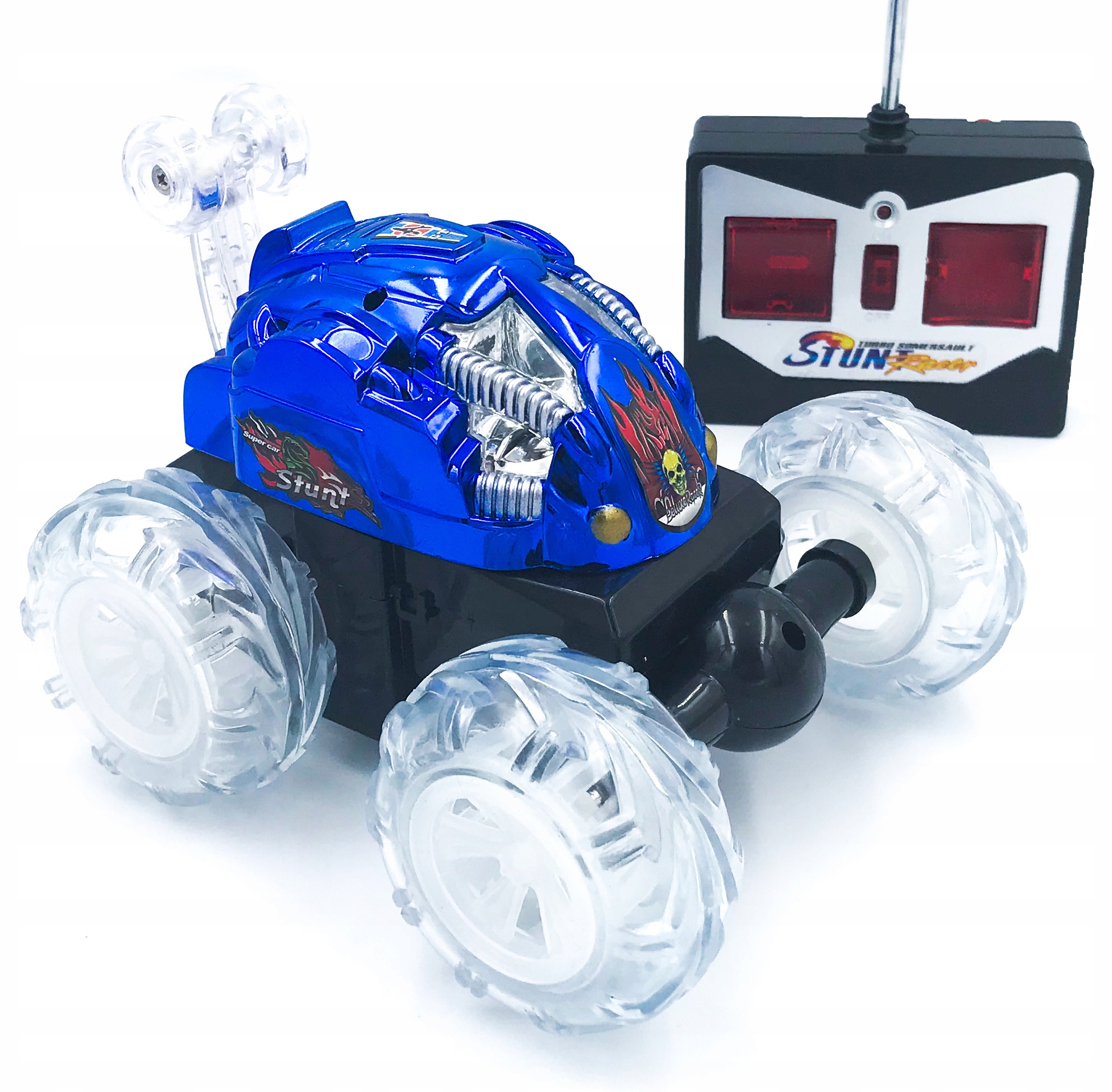 

Zdalnie Sterowane Auto Stunt Przewrotka Świecące