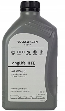 

Oe Olej Vag Longlife III Fe 0W30 504.00/507.00 1L