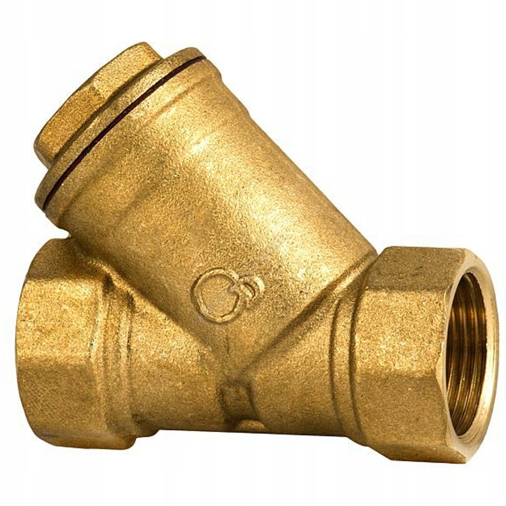 FILTR SIATKOWY SKOŚNY OSADNIKOWY DO WODY 1 CAL DN25 MOSIĘŻNY DIAMOND