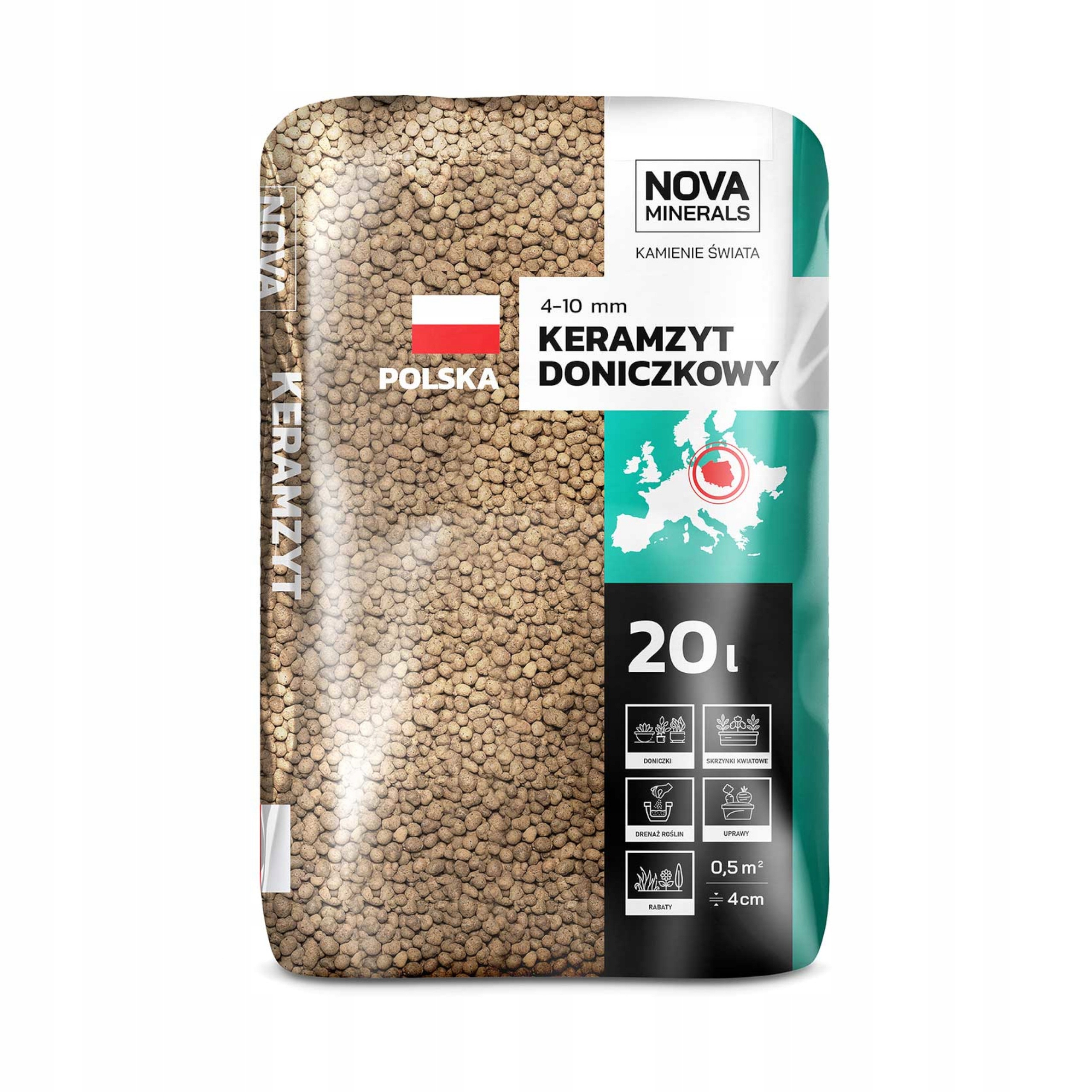 

Vila Keramzyt ogrodniczy 20l