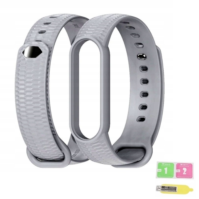 OPASKA ZAMIENNA do XIAOMI MI BAND 5 PASEK + FOLIA Kolor różowy