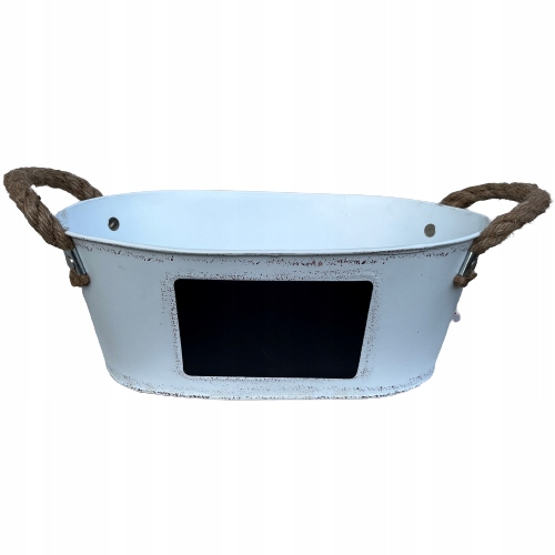 WIADERKO OSŁONKA METALOWA BALKONOWA NA ZIOŁA