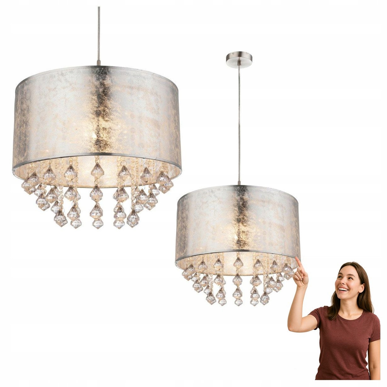 Závesná lampa Amy I 15188H3 Globo