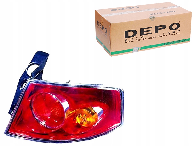 Lampa (vnější Část, Barva Směrovky Pomar