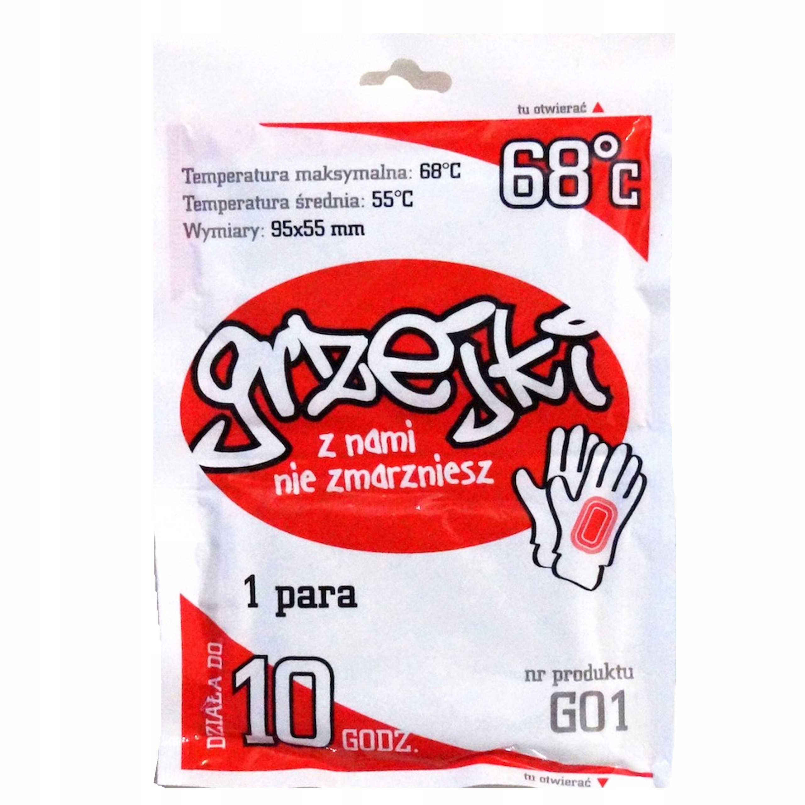 OGRZEWACZE OGRZEWACZ DO RĄK CHEMICZNE 20 SZT NA NARTY GRZEJKI NA ZIMĘ Kod producenta Ogrzewacz do rąk dłoni ciała narty