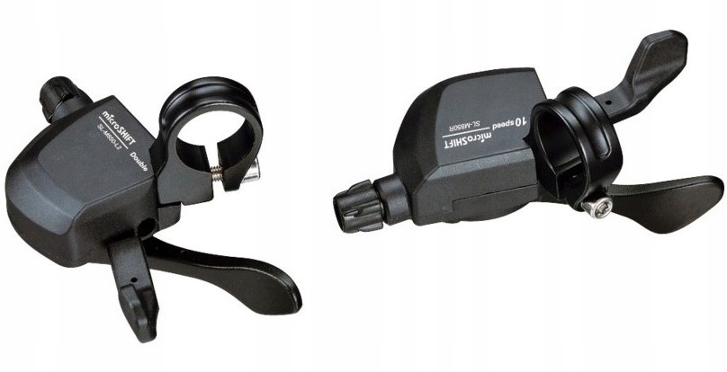 Manžety Microshift Xle Xpress 10 řadové (2x10) kompatibilní s Shimano
