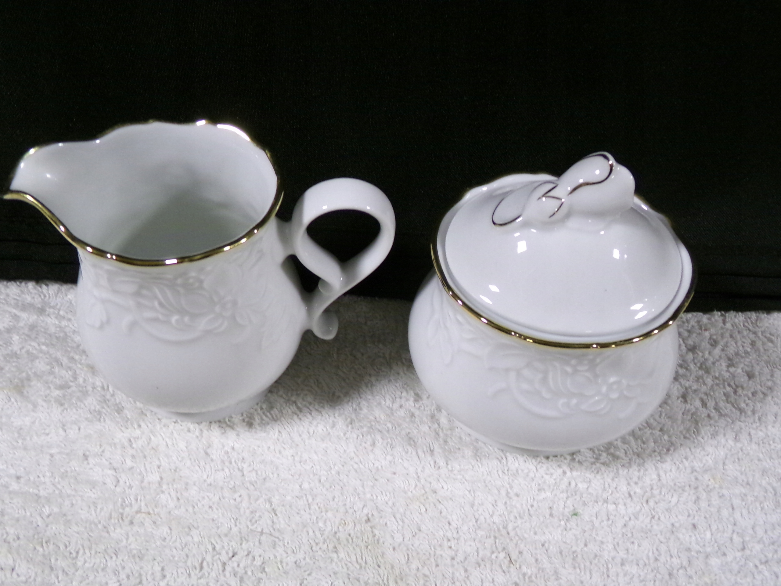 CUKIERNICZKA I MLECZNIK -Mitterteich Bavaria Princess Gold