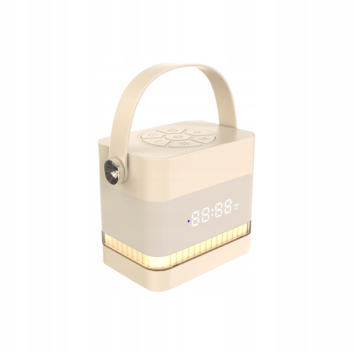 Reproduktor s bílým šumem a Led světlem Bluetooth 5.4 budík relaxační noční světlo