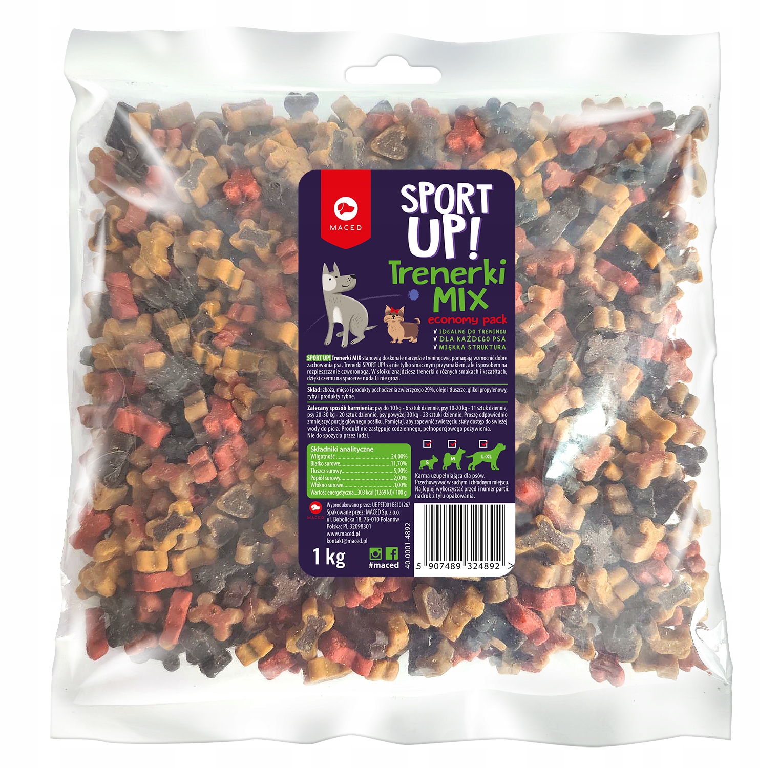 Levně Maced Sport Up!! Trenérky Mix 1 kg
