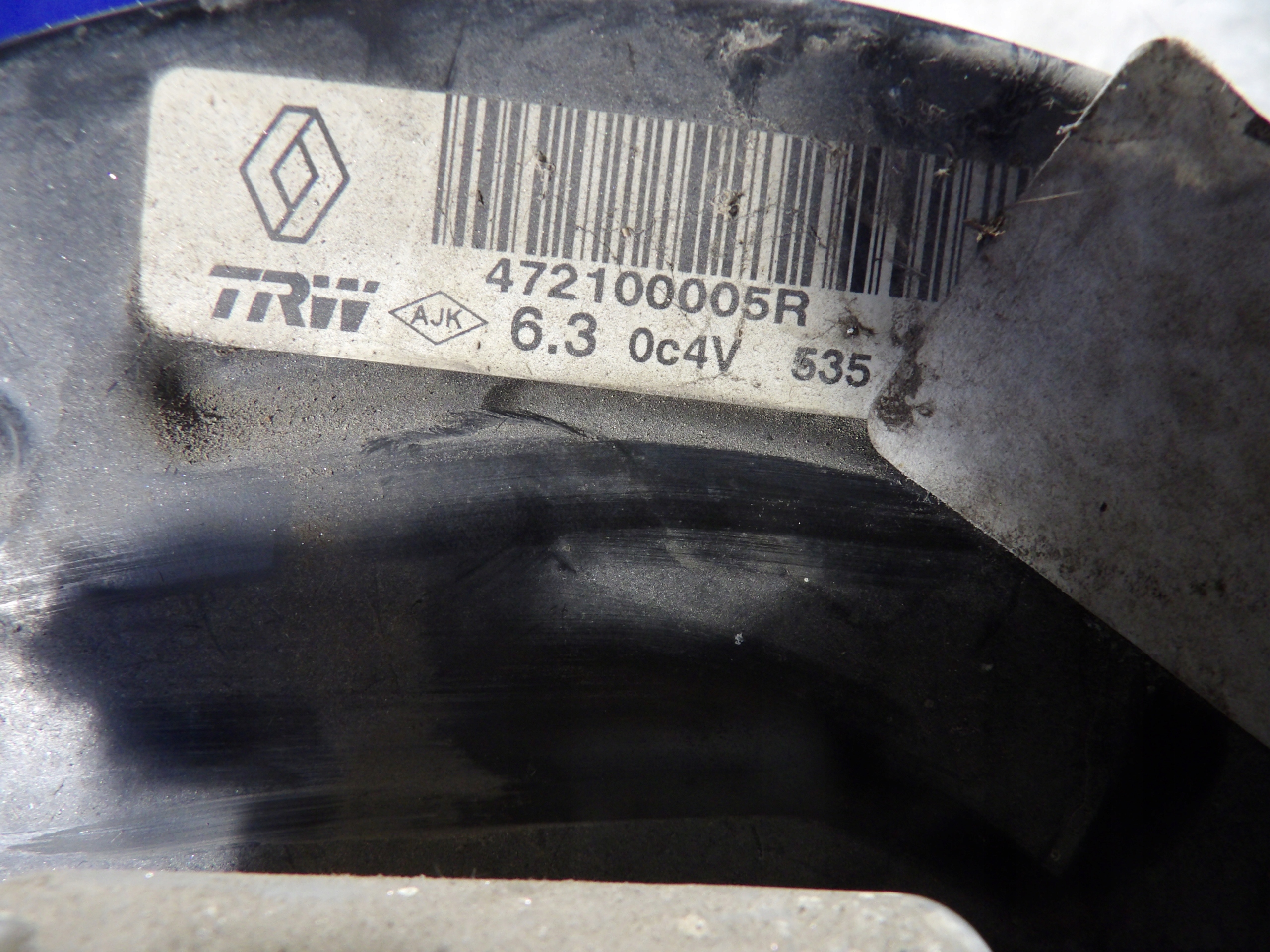 Renault Megane III servo, Pompa 1,6B 472100005R