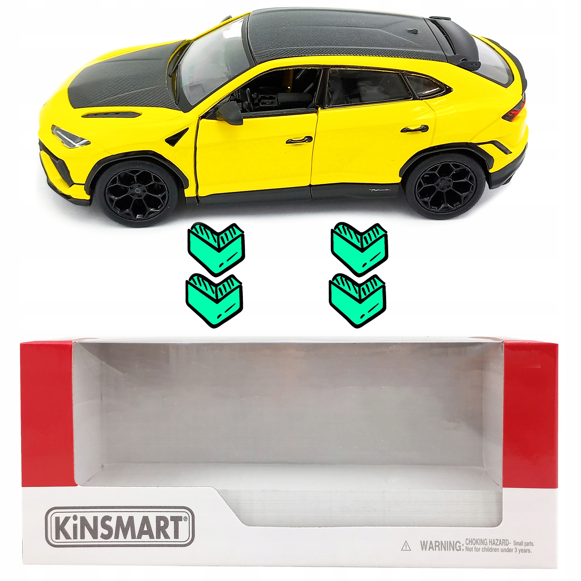 AUTO METALOWE LAMBORGHINI URUS PERFORMANTE METALOWY SAMOCHÓD MODEL 1 40 Płeć unisex