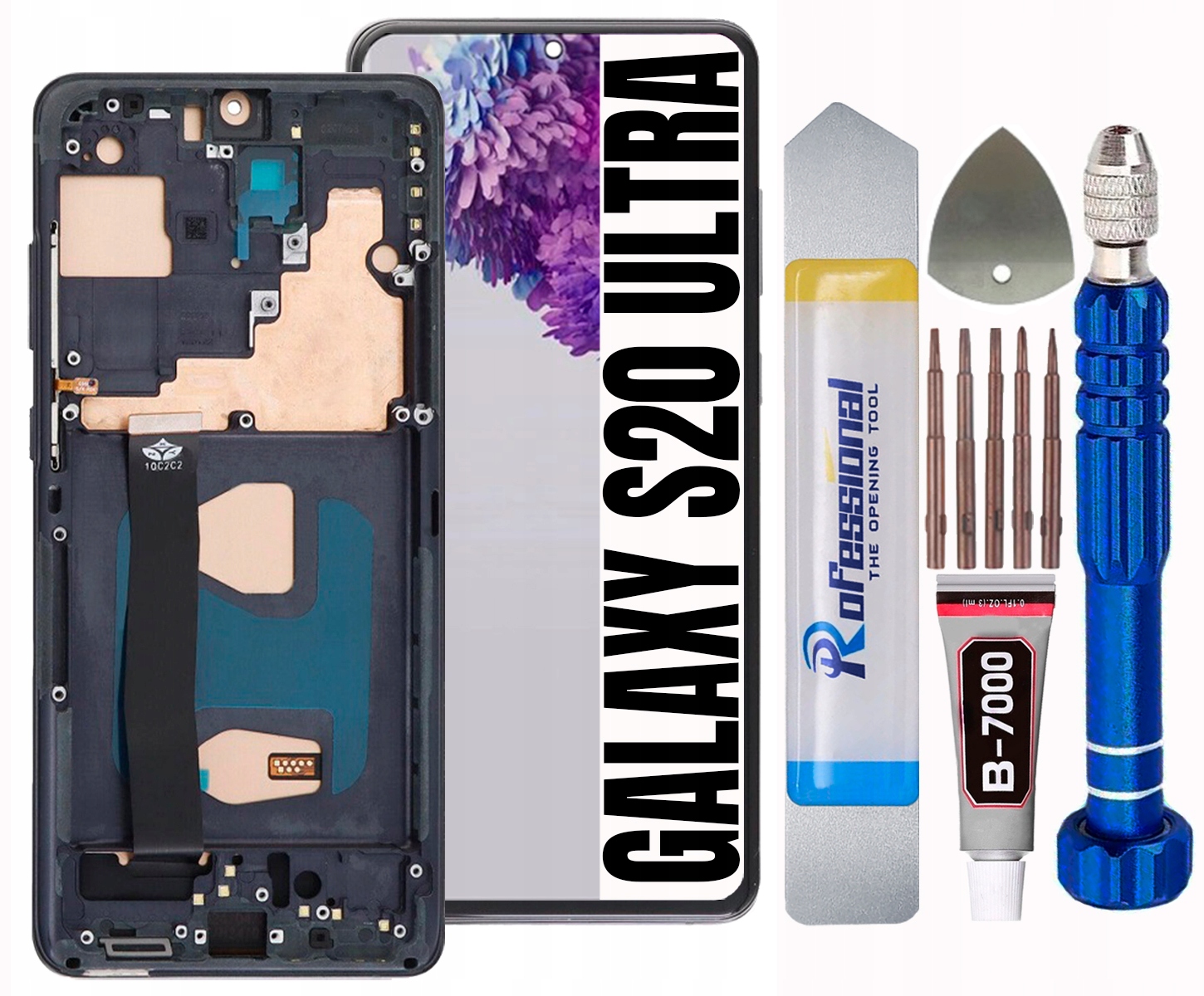 Displej Pro Samsung Galaxy S20 Ultra G988 Incell LCD Displej Rámeček