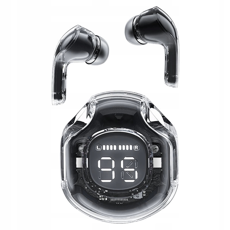 Acefast T8 bezdrátová sluchátka Tws Bluetooth černá