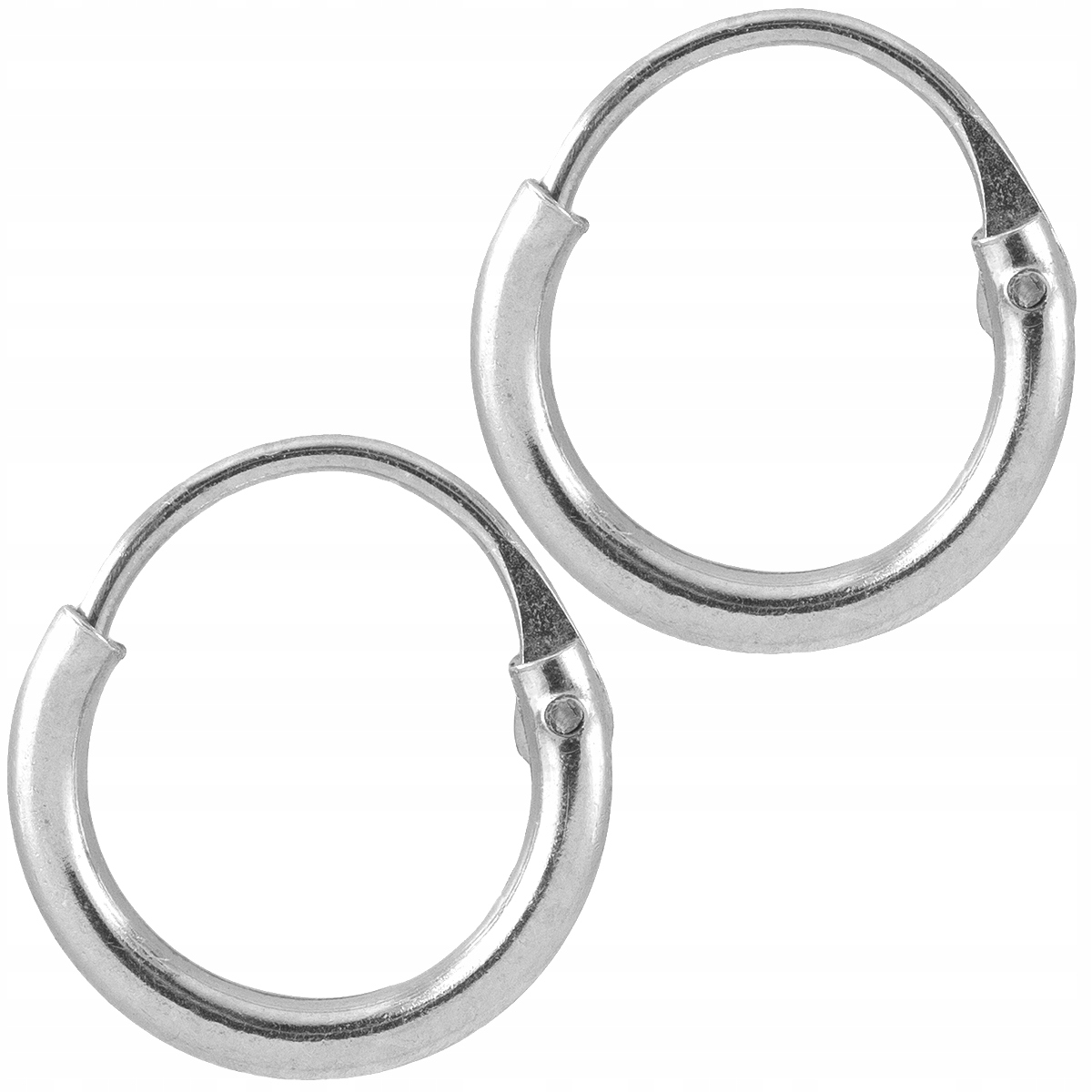 

Versil kolczyki kółka 8 mm oponki koła srebro 925