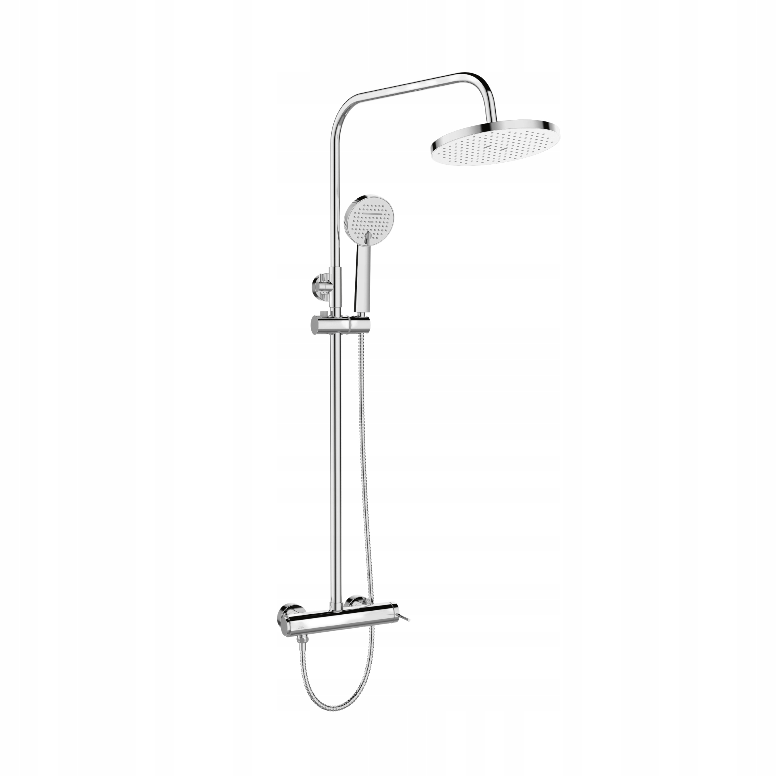Dažďová sprcha s sprchovou batériou Kalitea, chróm