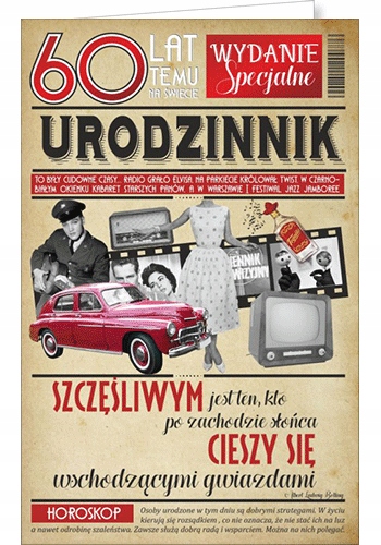 

Kartka urodzinowa na 60 urodziny z życzeniami U48