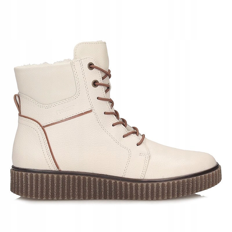 Pohodlné šněrovací dámské kotníkové boty Rieker Y4303-80