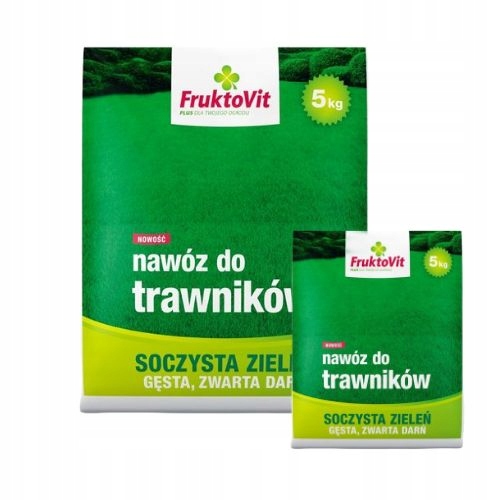 

Wydajny Nawóz do trawników Fruktovit 10kg Pakiet
