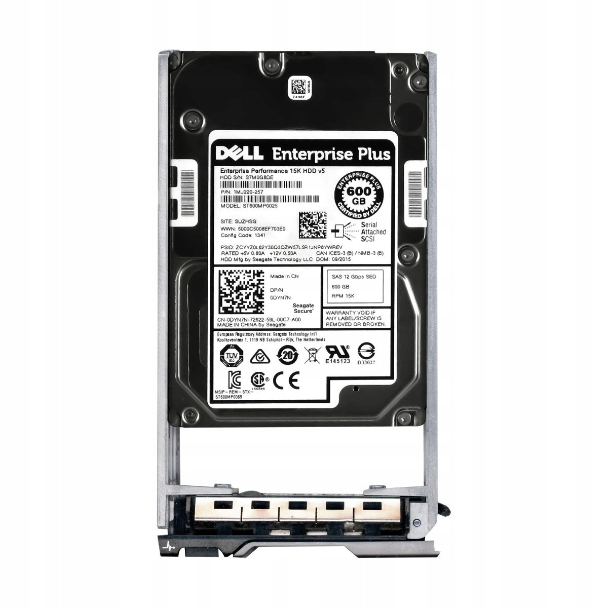 Dell 0DYN7N 600GB 15K 128MB SAS-3 2.5'' ST600MP0025