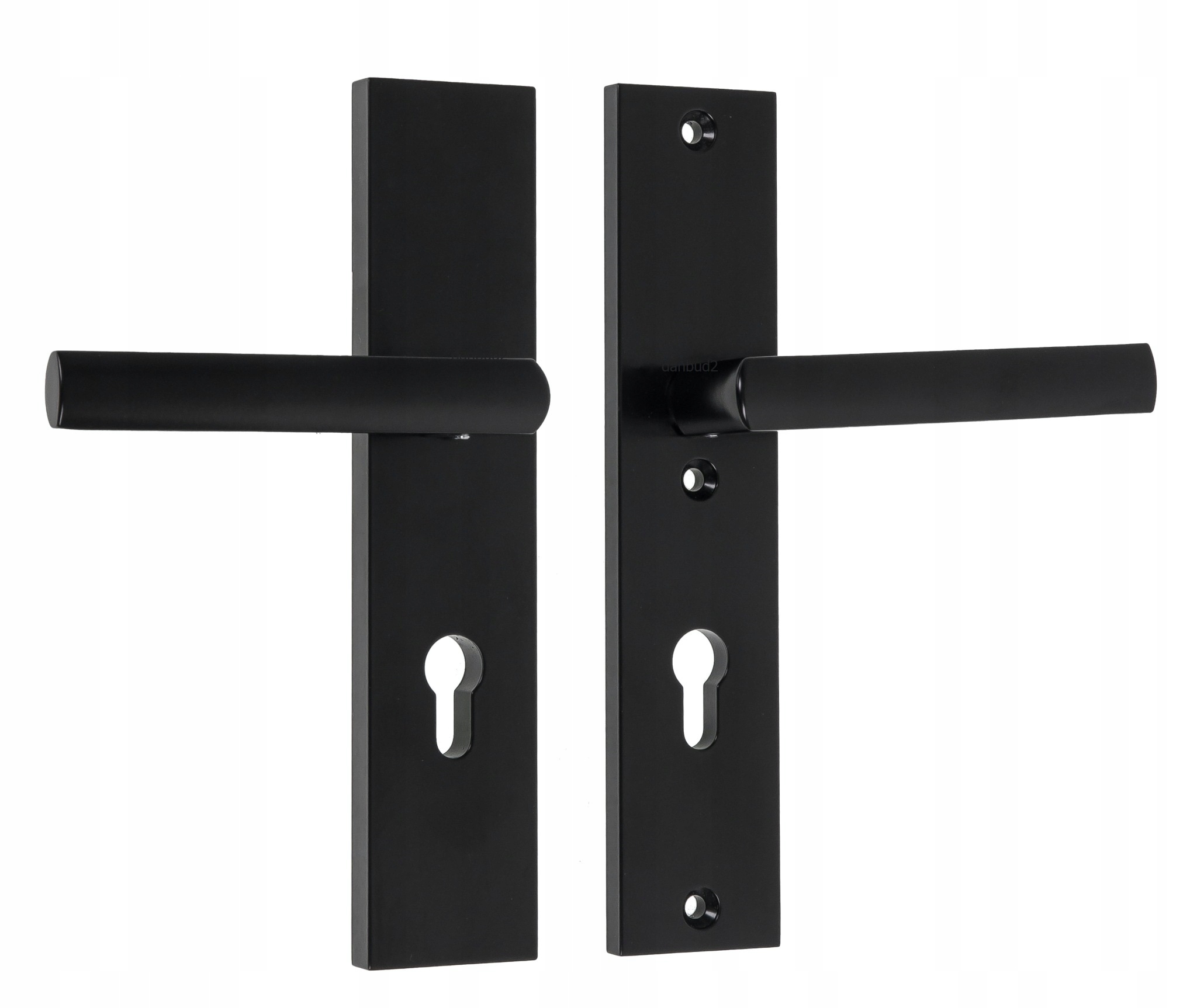 Gamet vnější klika Unico černá matná 72 levá