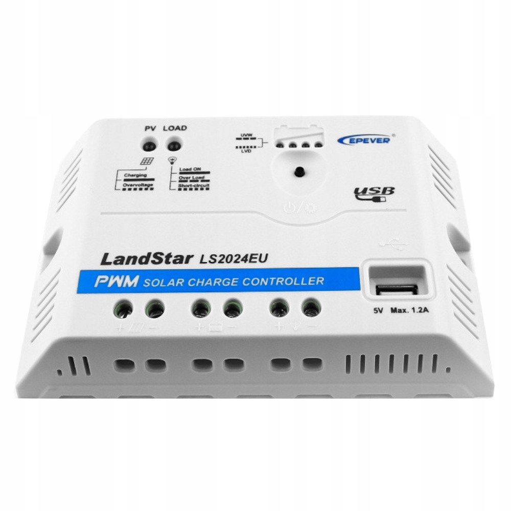 REGULATOR KONTROLER LADOWANIA EPEVER 20A USB