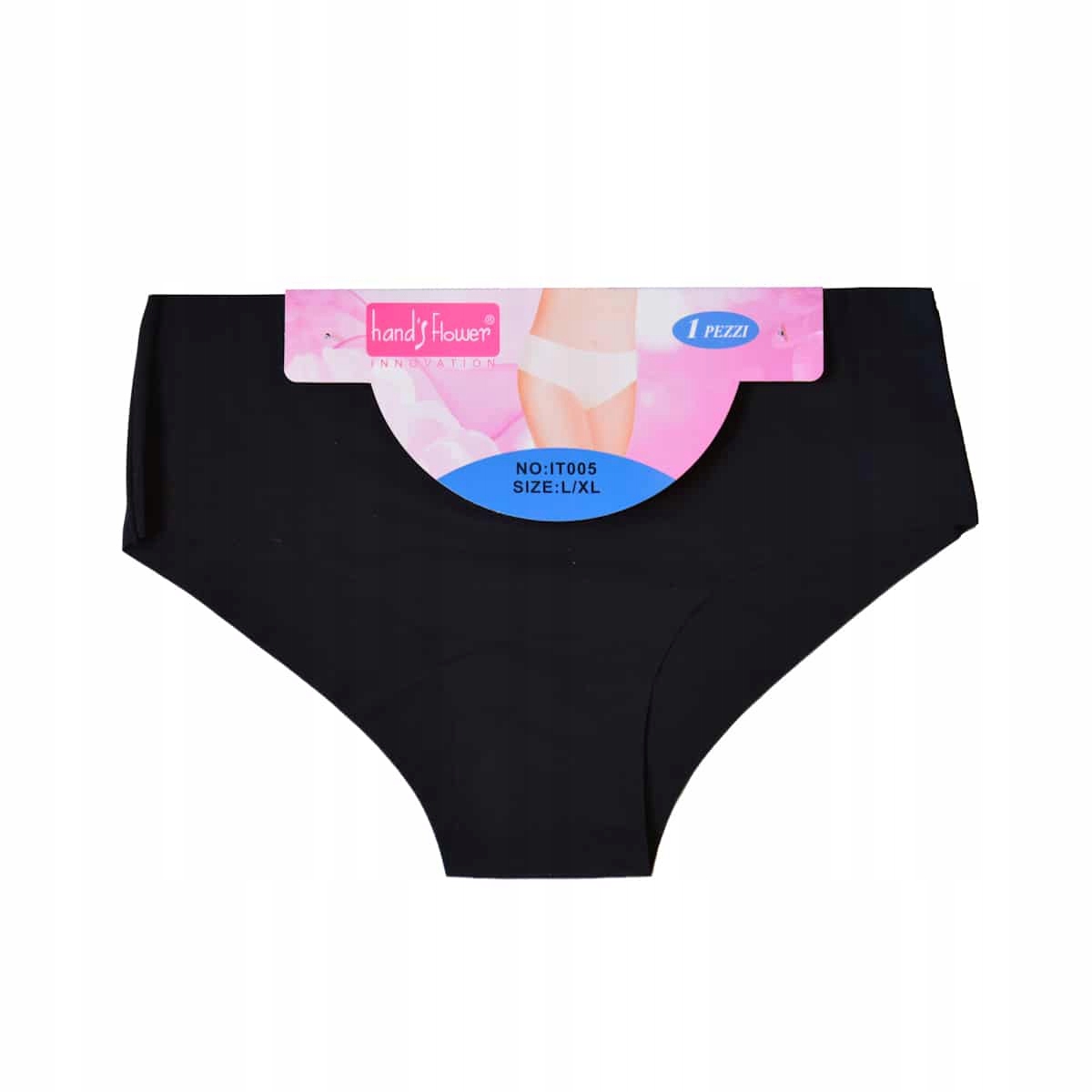 

Damskie majtki bezszwowe L/XL 005 czarny