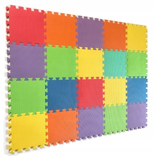 

Duże Puzzle Piankowe Mata Piankowa 10 sztuk 30x30
