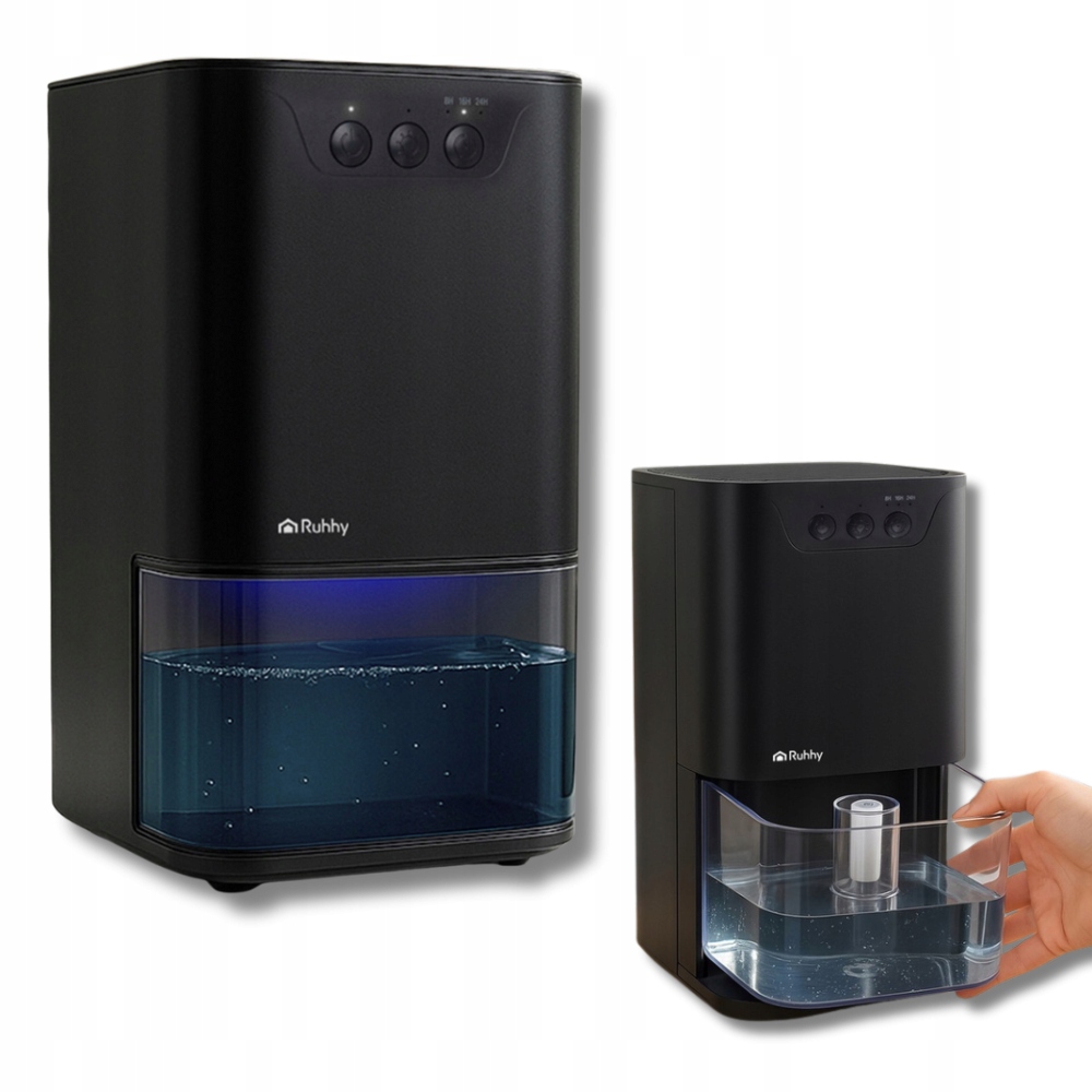 Pohlcovač Vlhkosti, odvlhčovač vzduchu v koupelně, Osvětlený