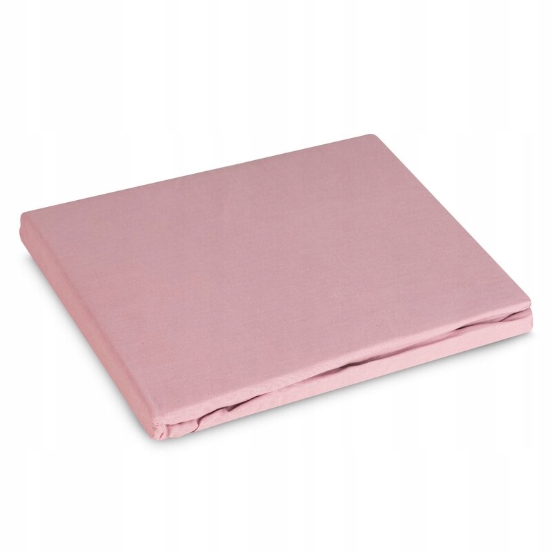 Prostěradlo s gumičkou 220x200 Basic pudrově růžové na matrace 30 cm