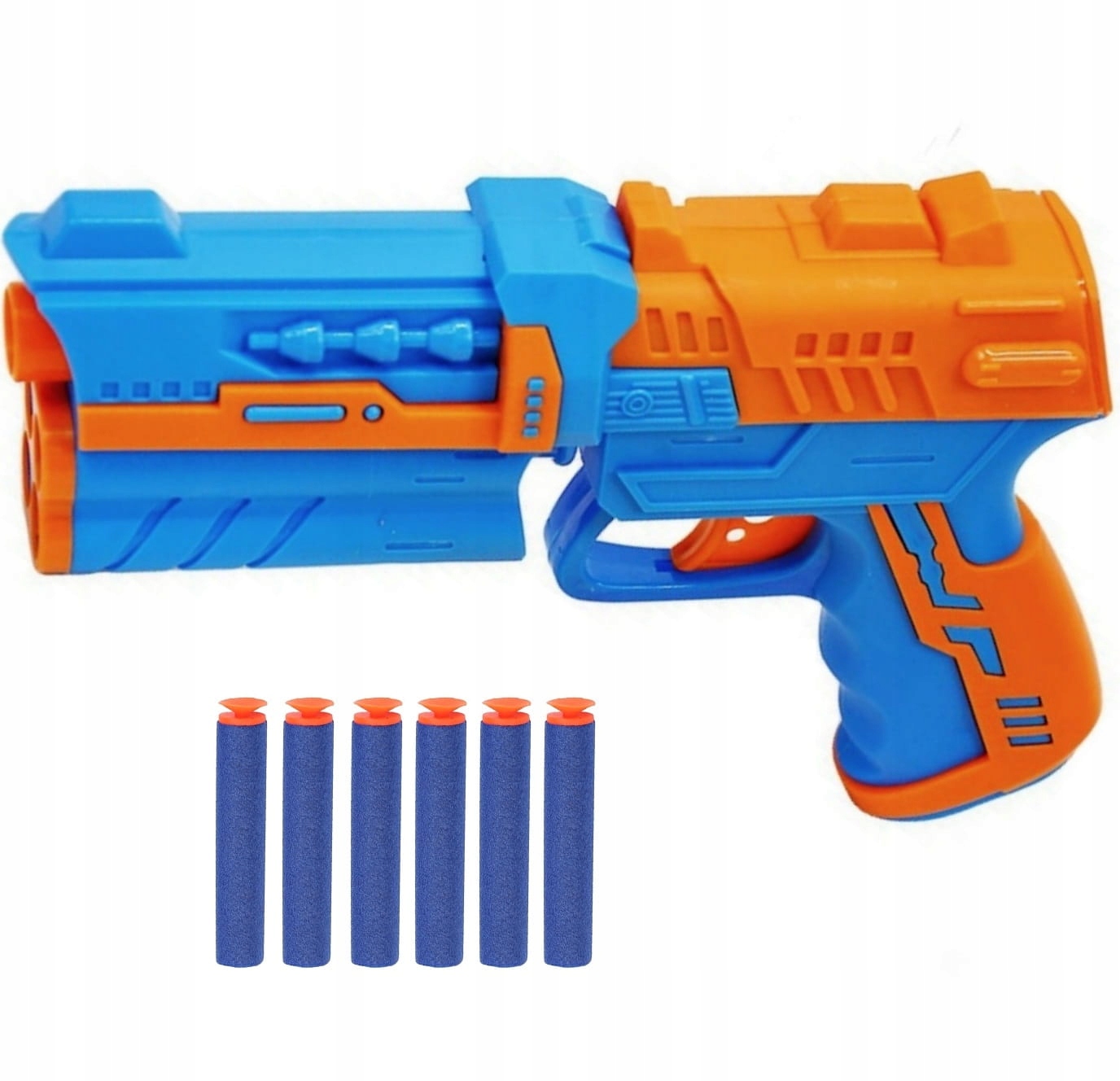 

Pistolet Wyrzutnia Miękkie Piankowe Pociski Naboje