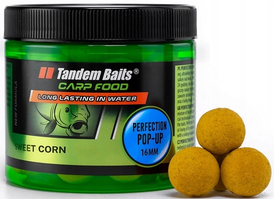 Kulki Tandem Baits Perfection Pop Up 16mm Banan