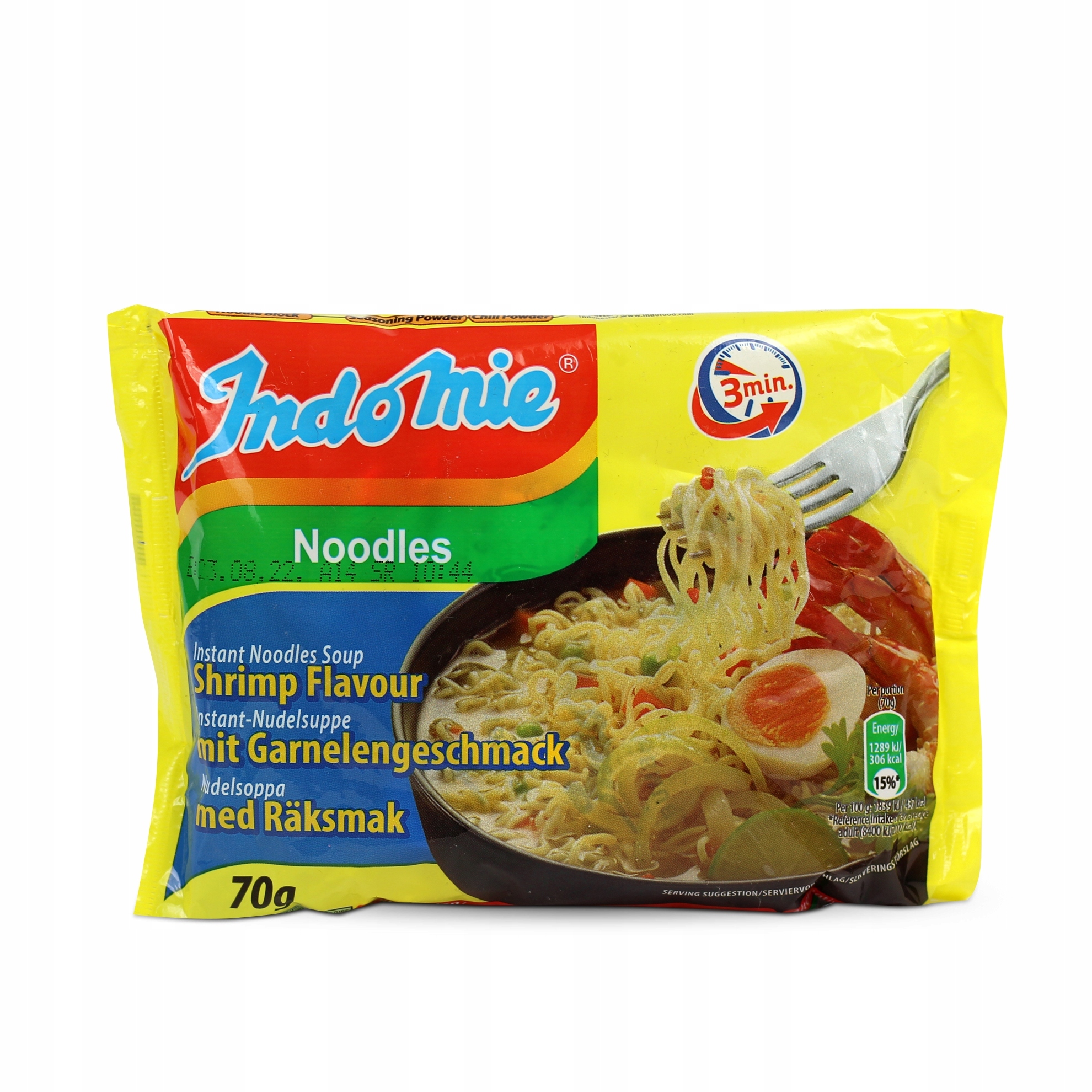 

Zupa Instant Makaron Smaku Krewetkowym 70g Indomie