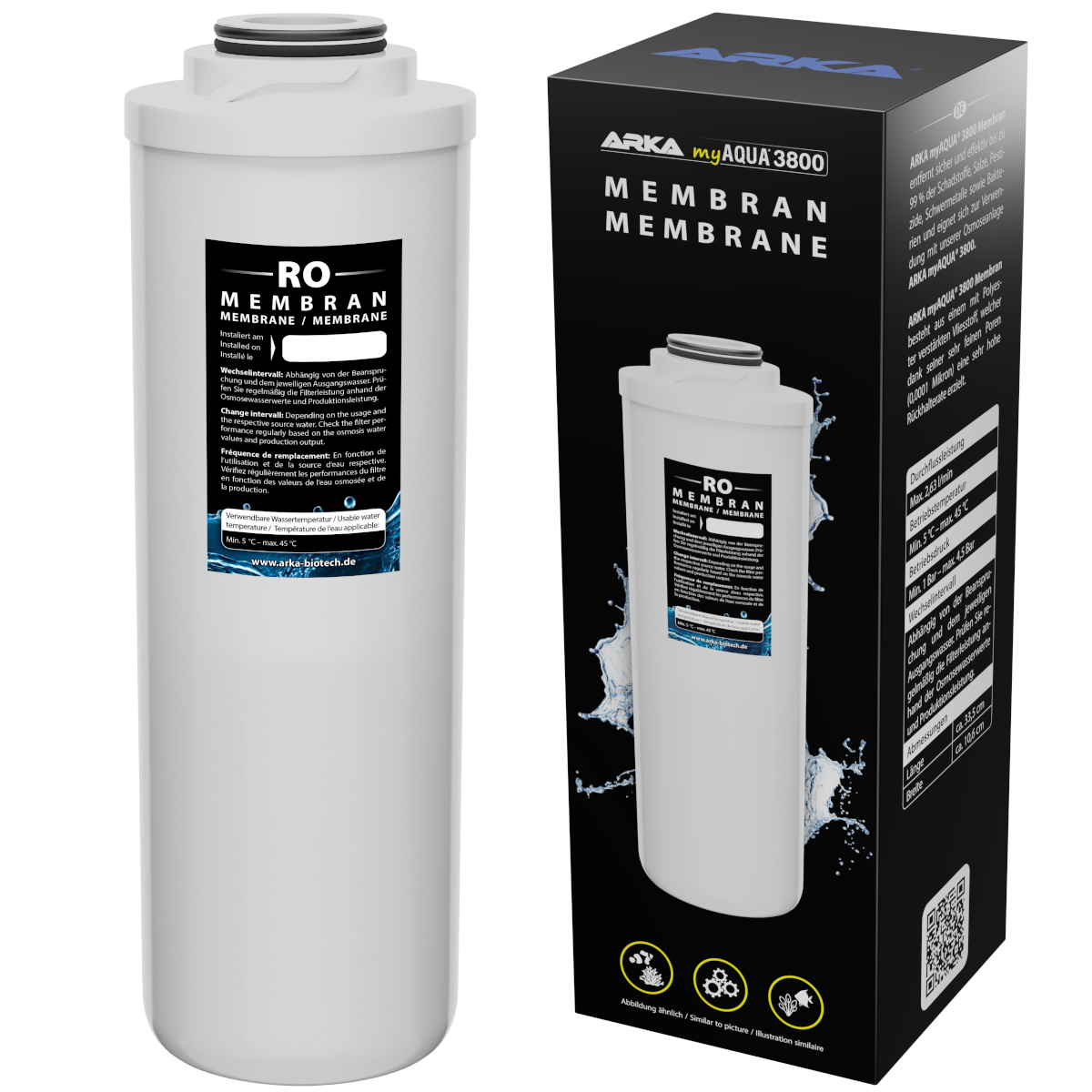 Arka Aquatics Membrána pro Ro filtr myAqua 3800
