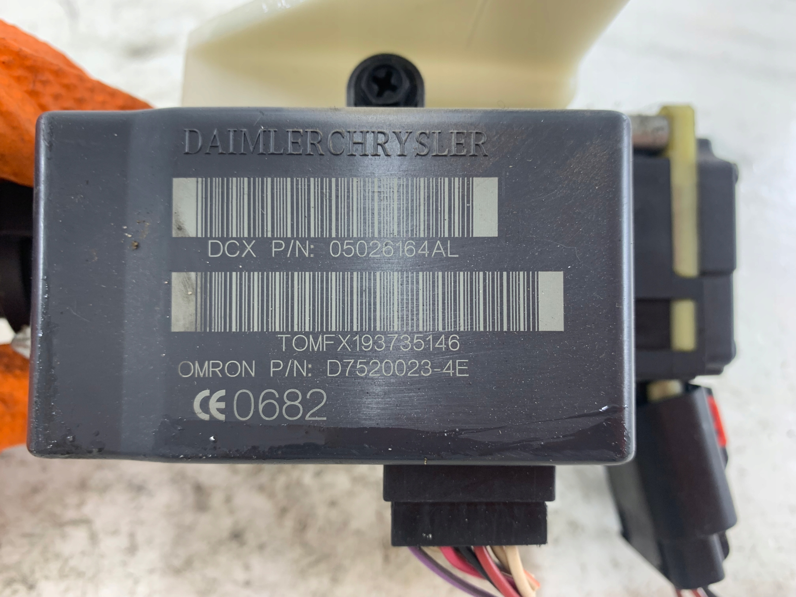 CHRYSLER SEBRING III 2.0 CRD ignition + key 05026164AL