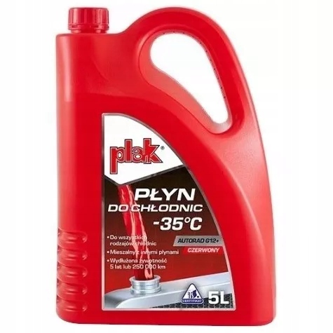 

Plak Płyn do chłodnic -35°C Autorad G12+ 5L