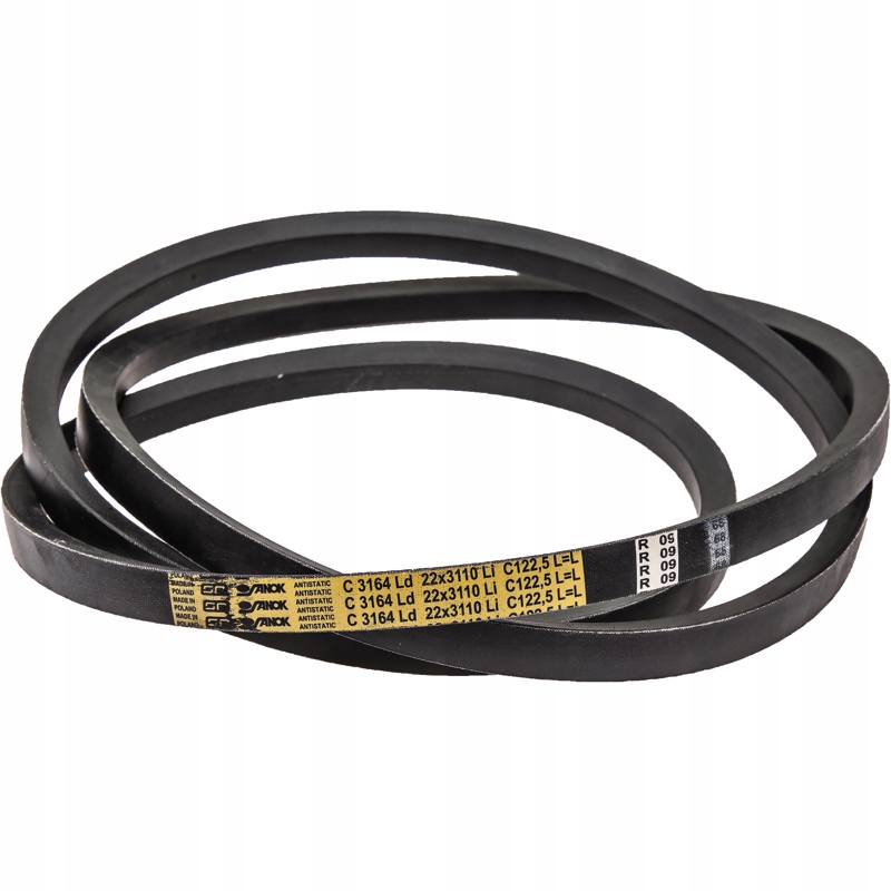 Pasek klinowy podsiewacza kosza sitowego Bizon