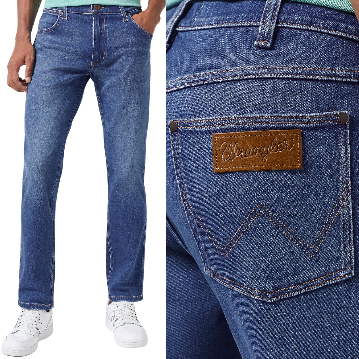 Wrangler Greensboro Rustic Free To Stretch pohodlné kalhoty W31 L34