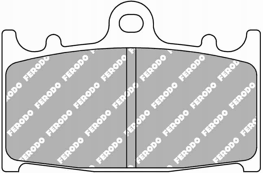 KLOCKI HAMULCOWE SUZUKI GSF 1250 BANDIT 2007-2012 Producent Ferodo