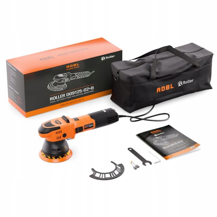 Adbl Roller DA09125-02 Bag – nová leštička Dual Action so zdvihom 9 mm taška